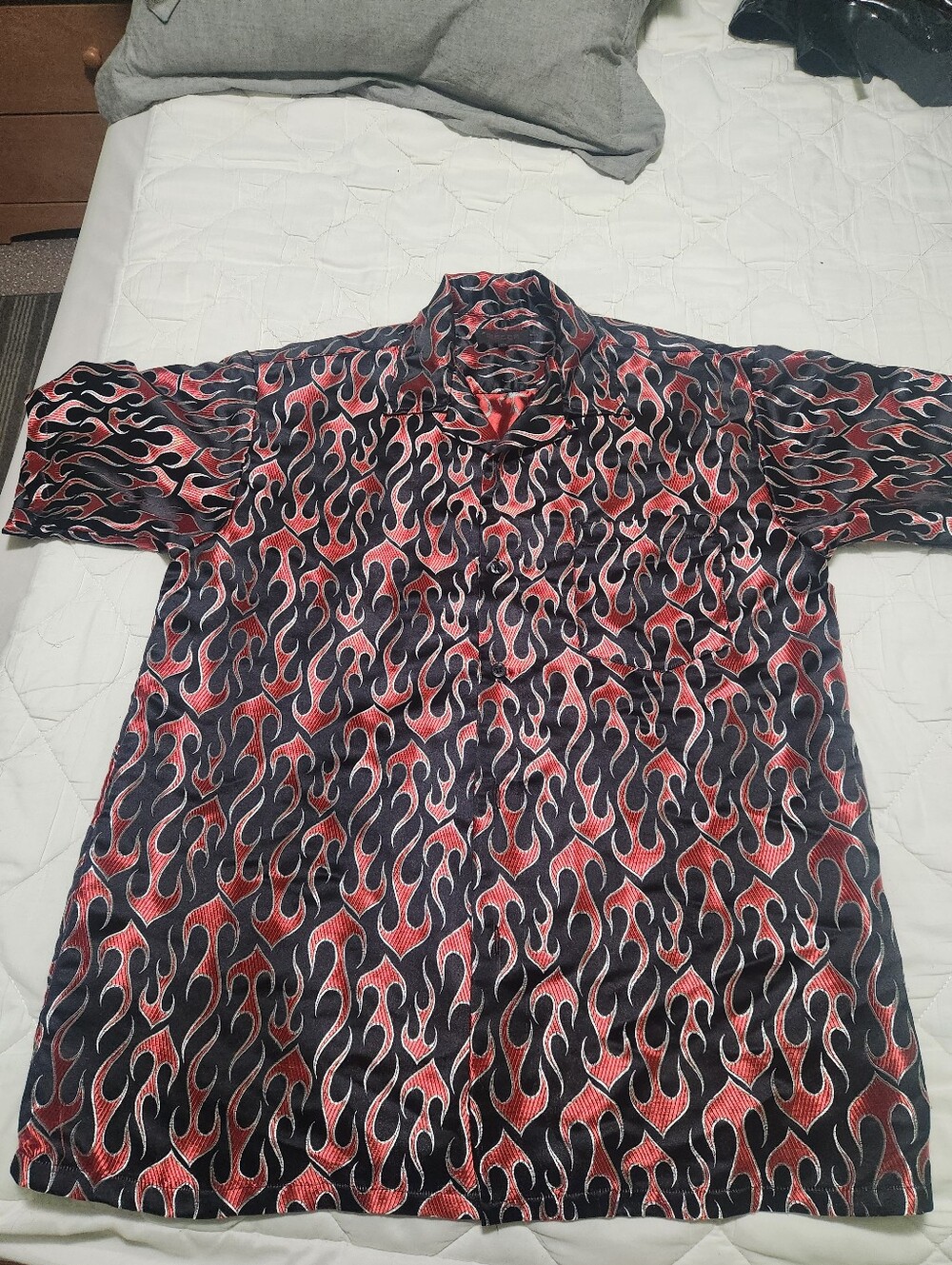 Fire Button Down